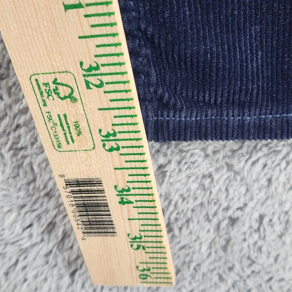 Polo Ralph Lauren Pants Mens 30x32 Navy Blue Corduroy Straight Low Rise Classic